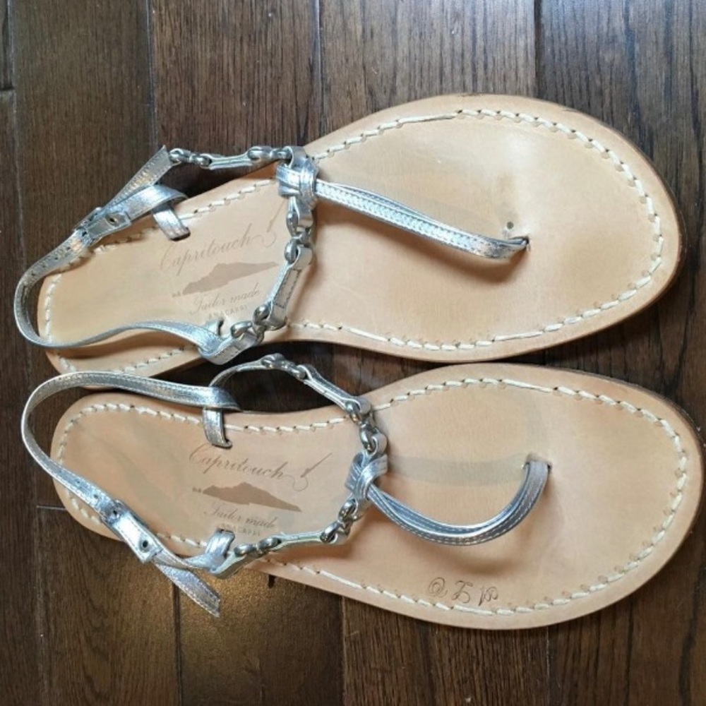 Handmade Leather Sandals from Capri